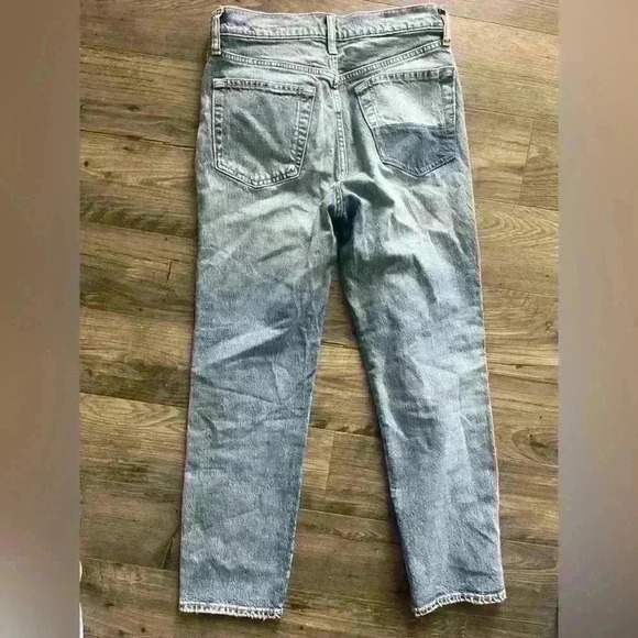 GAP Cheeky Straight Patchwork Jeans 2/26 - Picture 4 of 5